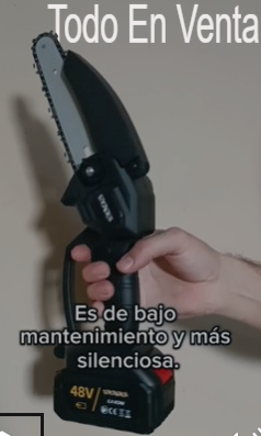 Motosierra Eléctrica Recargable 6" - ENVIOS GRATIS.